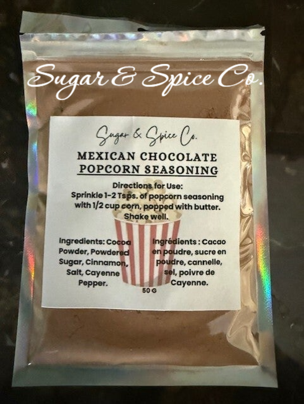 Mexican Chocolate Popcorn Seasoning