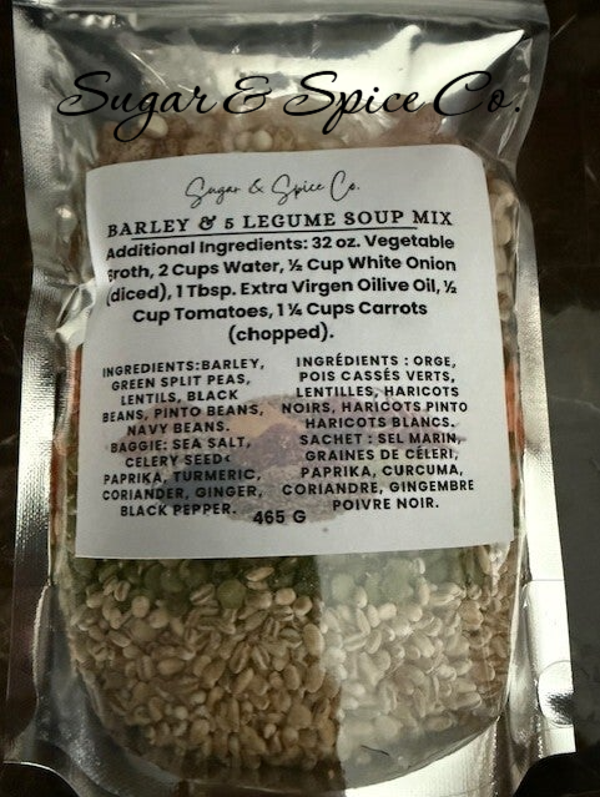 Barley & 5 Legume Soup Mix