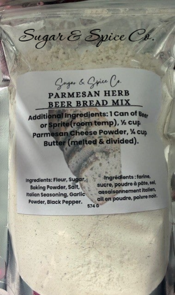 Parmesan Herb Beer Bread Mix