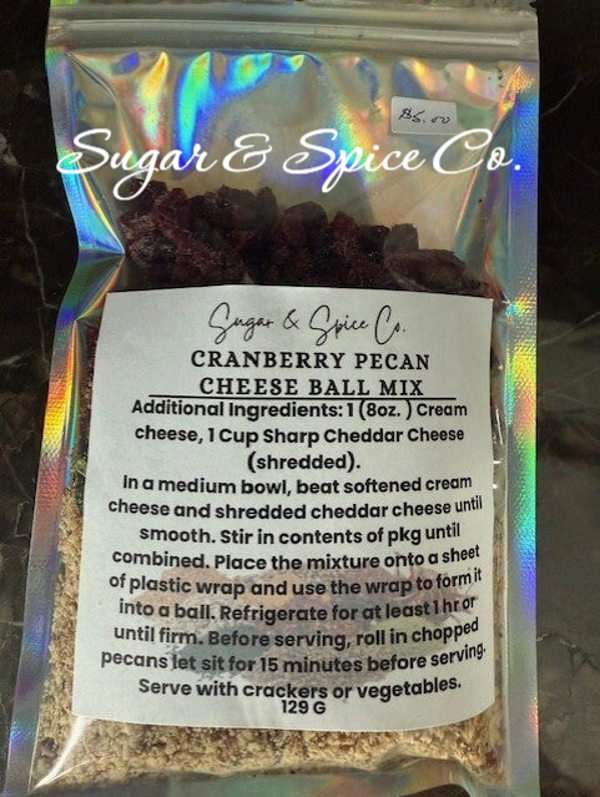 Cranberry Pecan Cheese Ball Mix