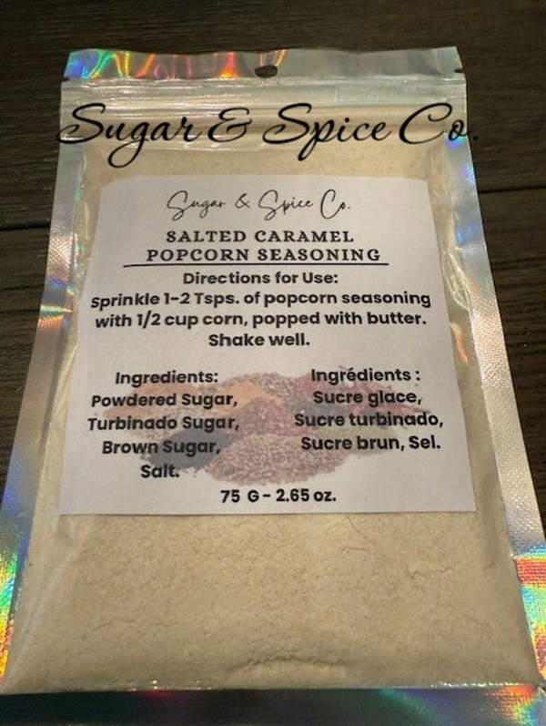 Salted Caramel Popcorn Seasoning