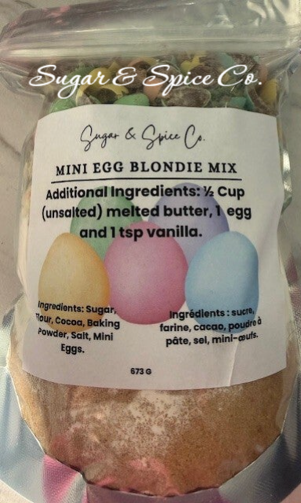 Mini Egg Blondie Mix