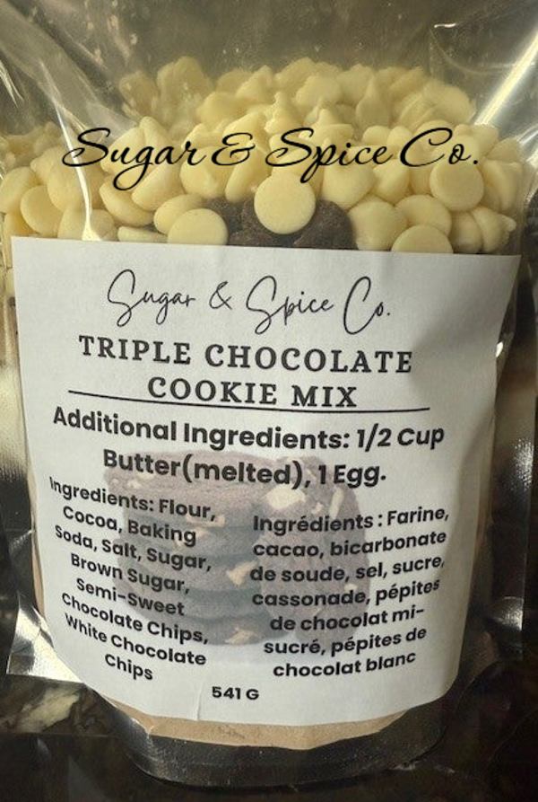 Triple Chocolate Cookie Mix