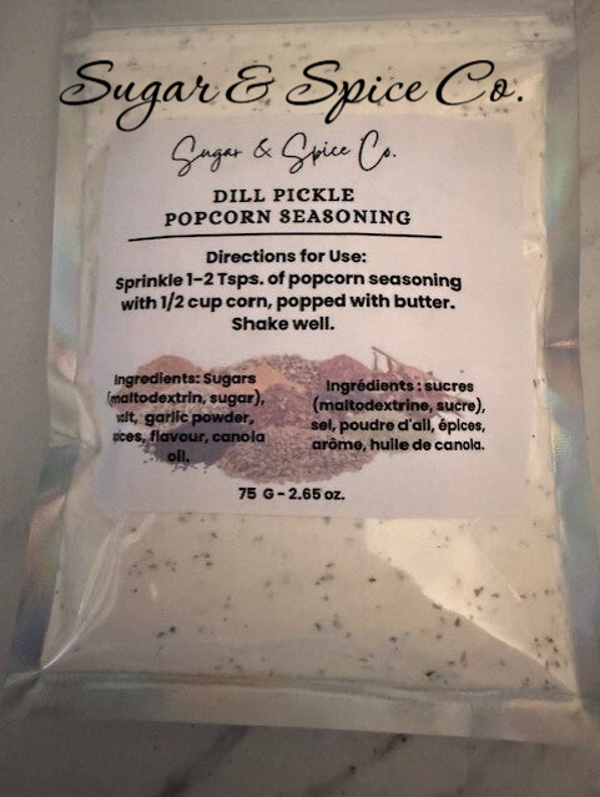 Dill Pickle Popcorn Seasoning