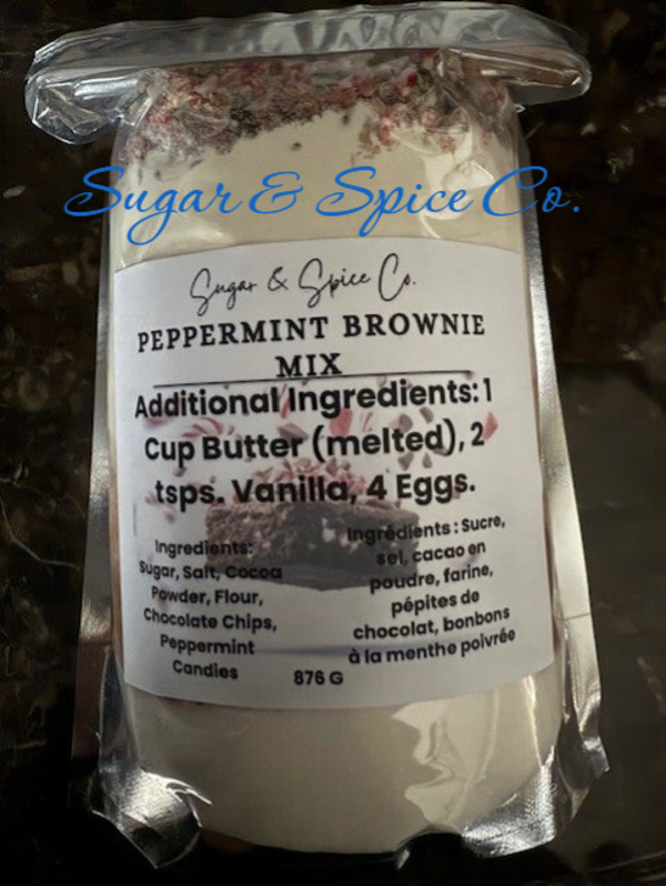 Peppermint Brownie Mix