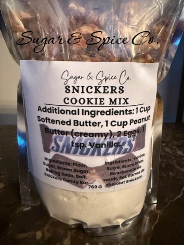 Snickers Cookie Mix