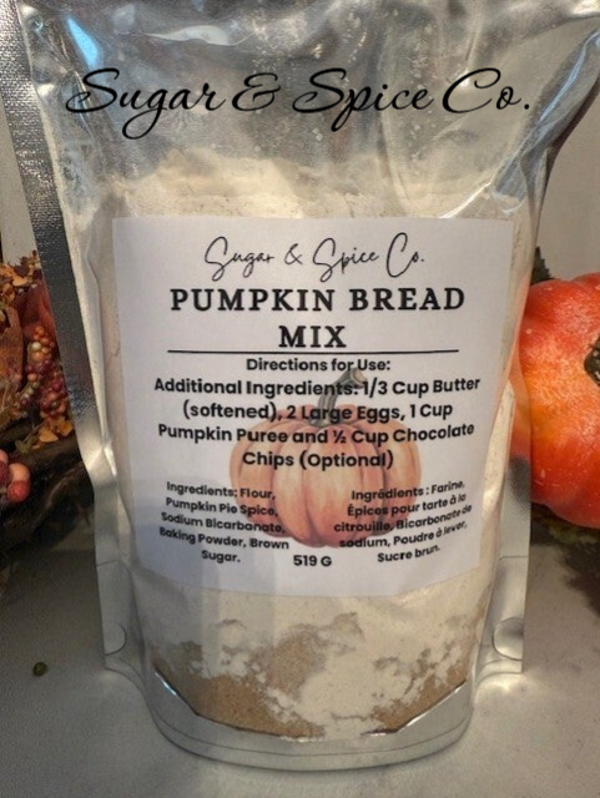 Pumpin Bread Mix