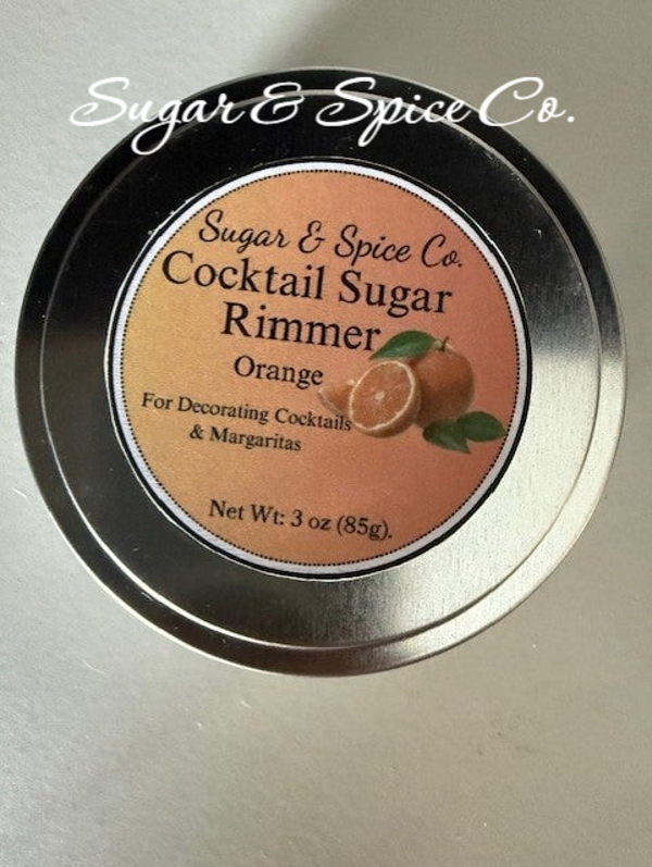 Cocktail Sugar Rimmer Orange Flavoured