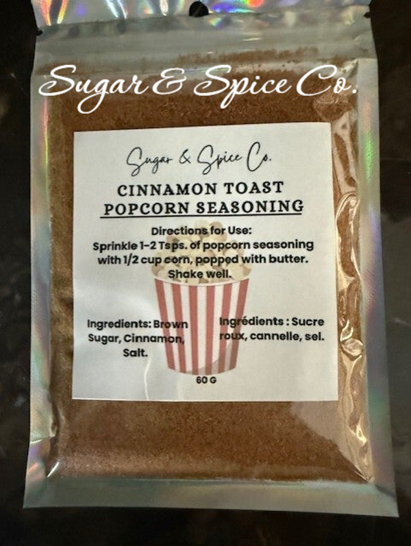 Cinnamon Toast Popcorn Seasoning