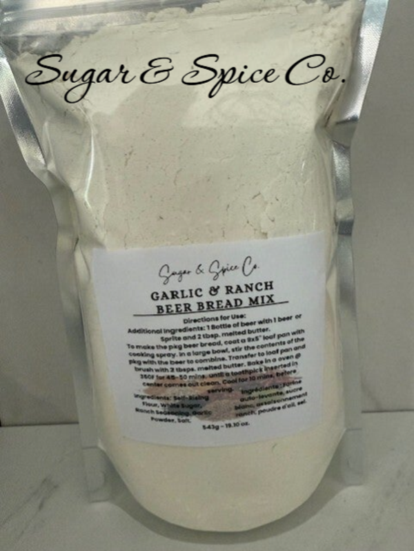 Garlic Ranch Beer Bread Mix