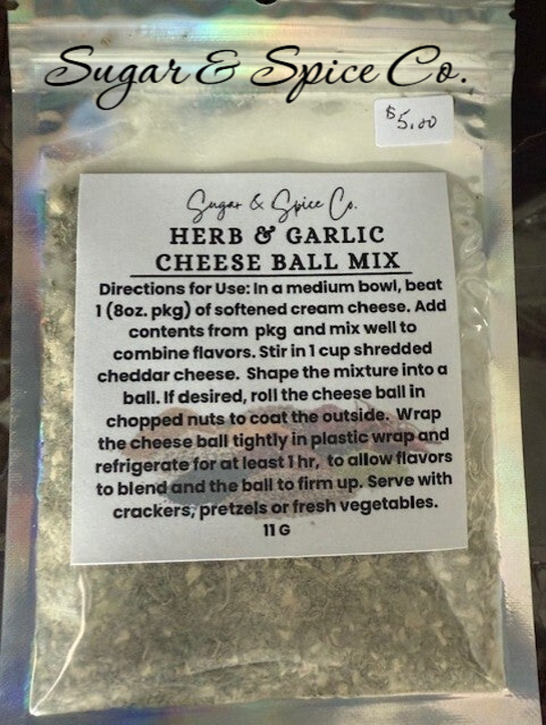 Herb & Garlic Cheese Ball Mix