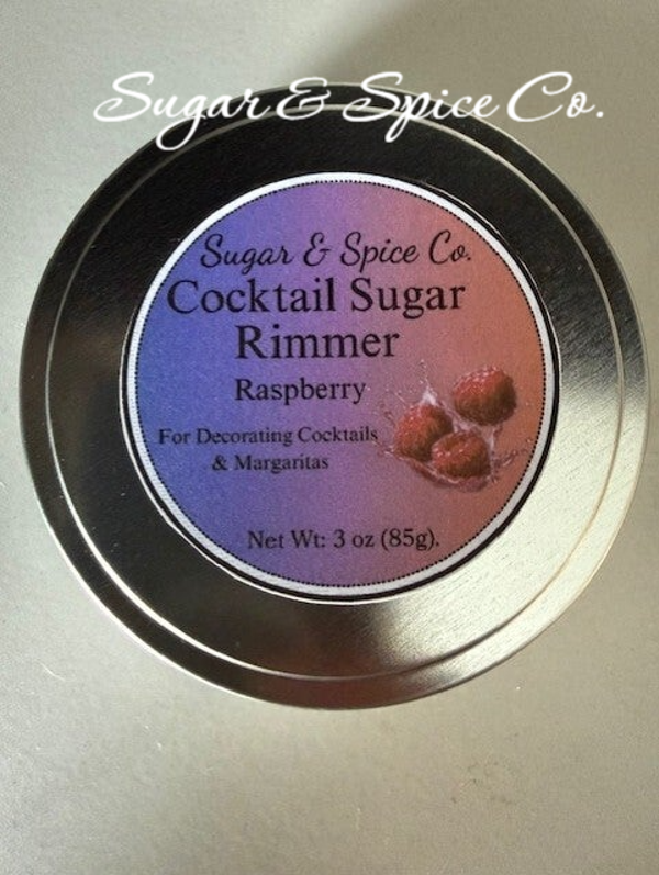 Cocktail Sugar Rimmer Raspberry Flavoured