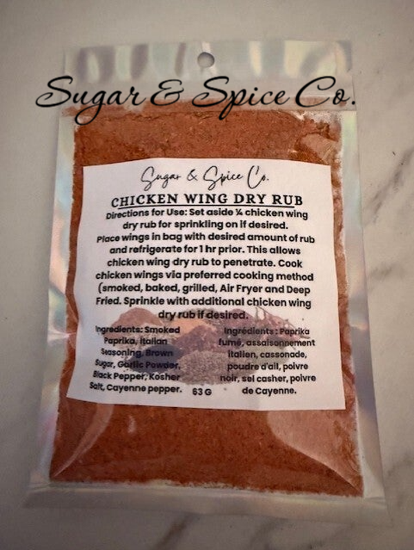 Chicken Wing Dry Rub Seasoning