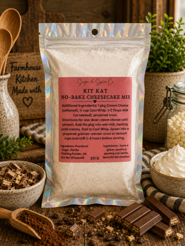 Kit Kat No-Bake Cheesecake Mix