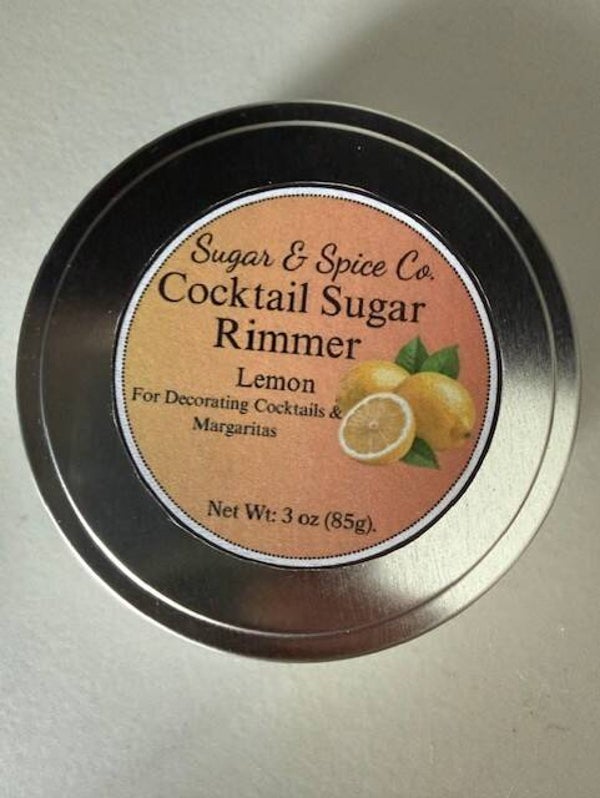 Cocktail Sugar Rimmer Lemon Flavour