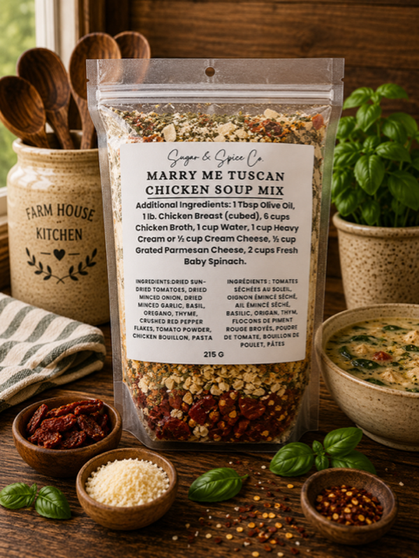 Marry Me Tuscan Chicken Soup Mix