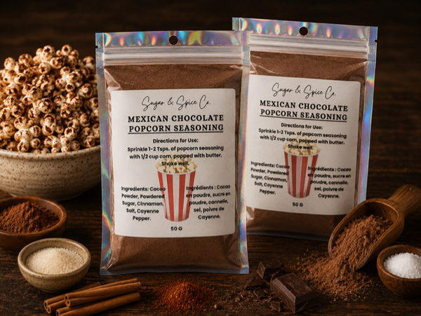 Mexican Chocolate Popcorn Seasoning
