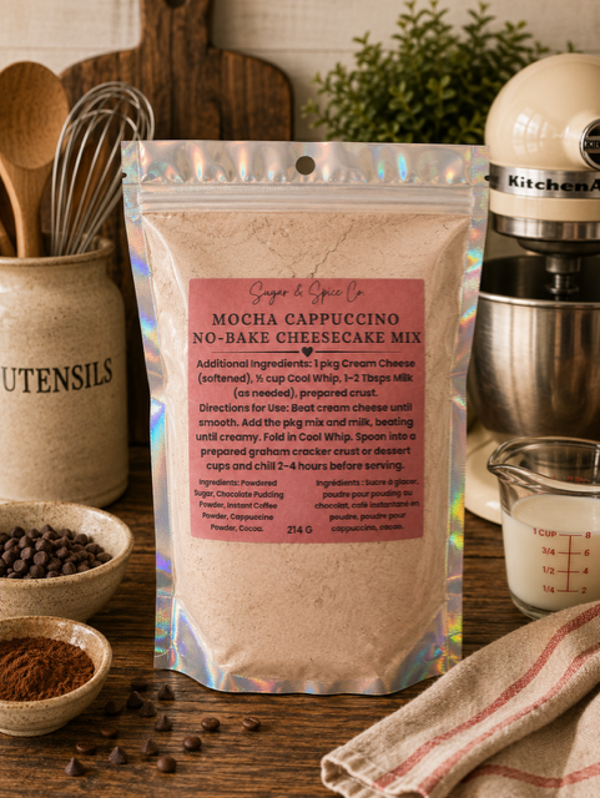 Mocha Cappuccino No-Bake Cheesecake Mix