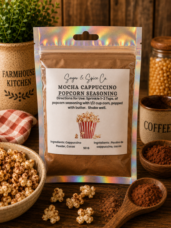 Mocha Capuccino Popcorn Seasoning