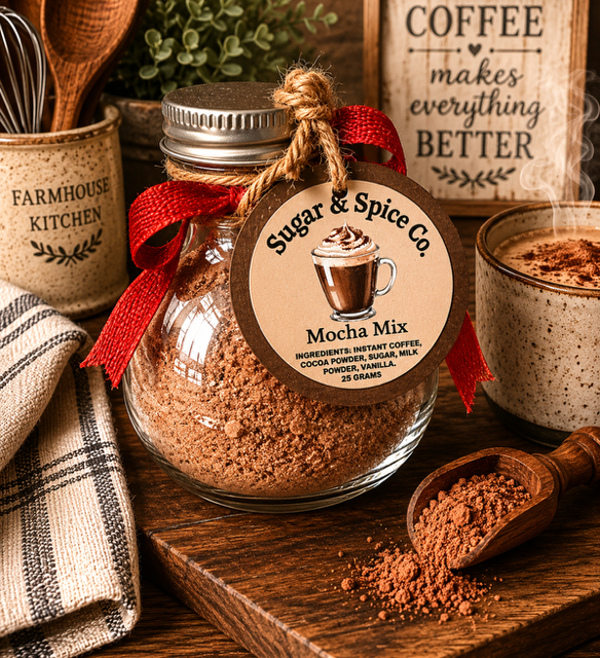 Mocha Mix Ornaments