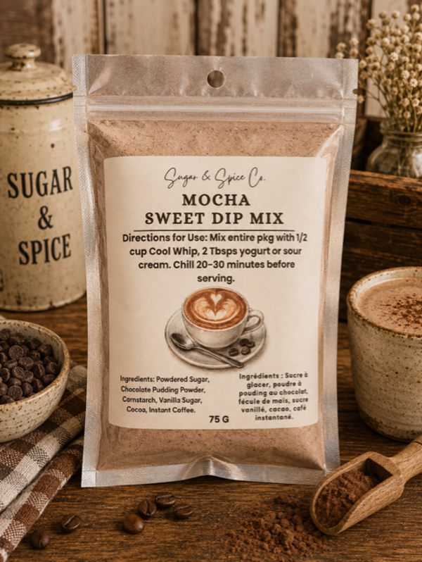 Mocha Sweet Dip Mix