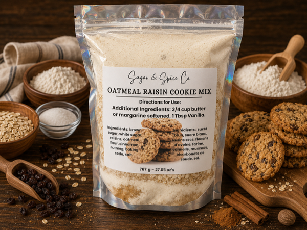Oatmeal Raisin Cookie Mix