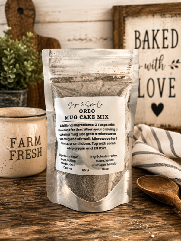 Oreo Mug Cake Mix