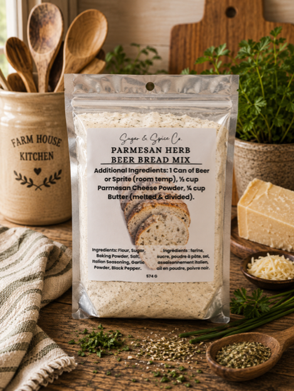 Parmesan Herb Beer Bread Mix