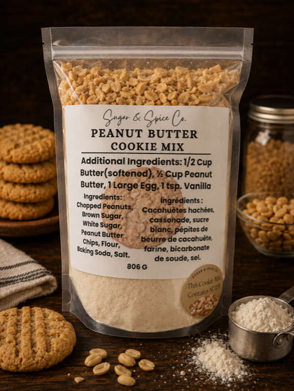 Peanut Butter Cookie Mix