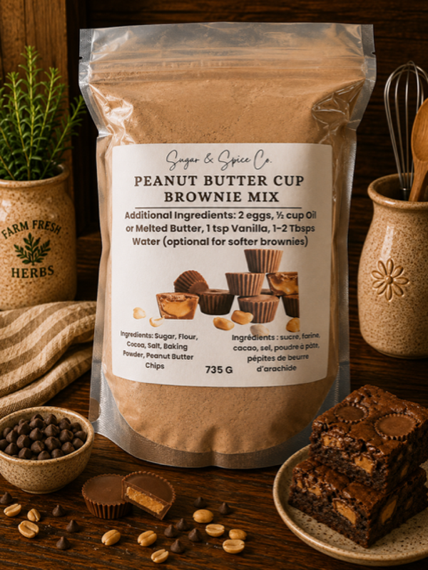 Peanut Butter Cup Brownie Mix