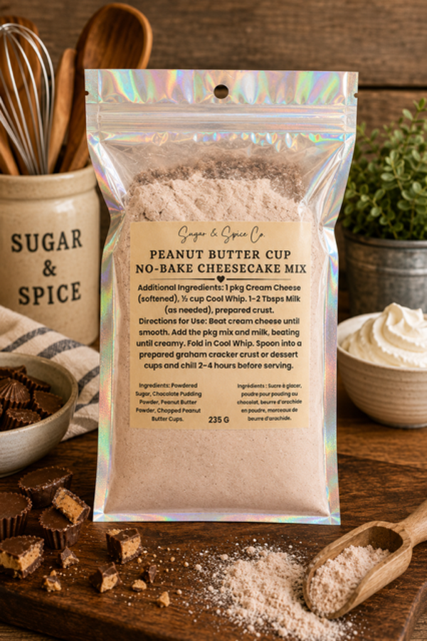 Peanut Butter Cup No-Bake Cheesecake Mix