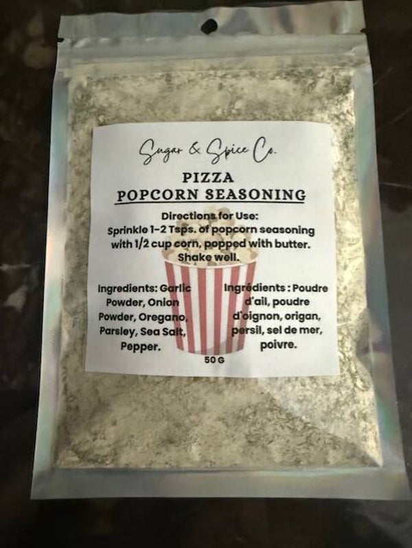 Pizza Popcorn Seasoning
