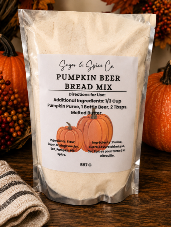 Pumpkin Beer Bread Mix