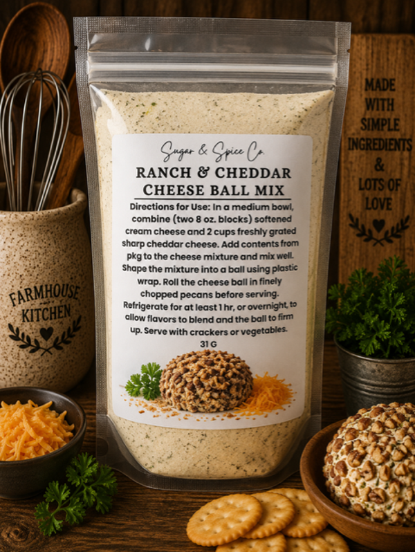Ranch & Cheddar Cheese Ball Mix