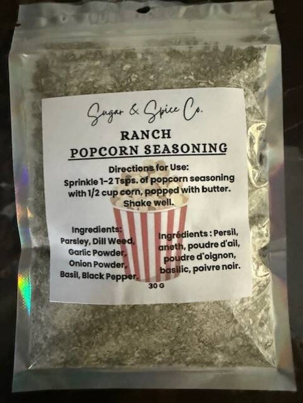 Ranch Popcorn Seasoning