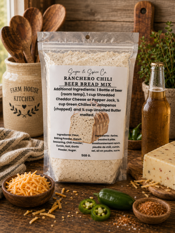 Ranchero Chili Beer Bread Mix