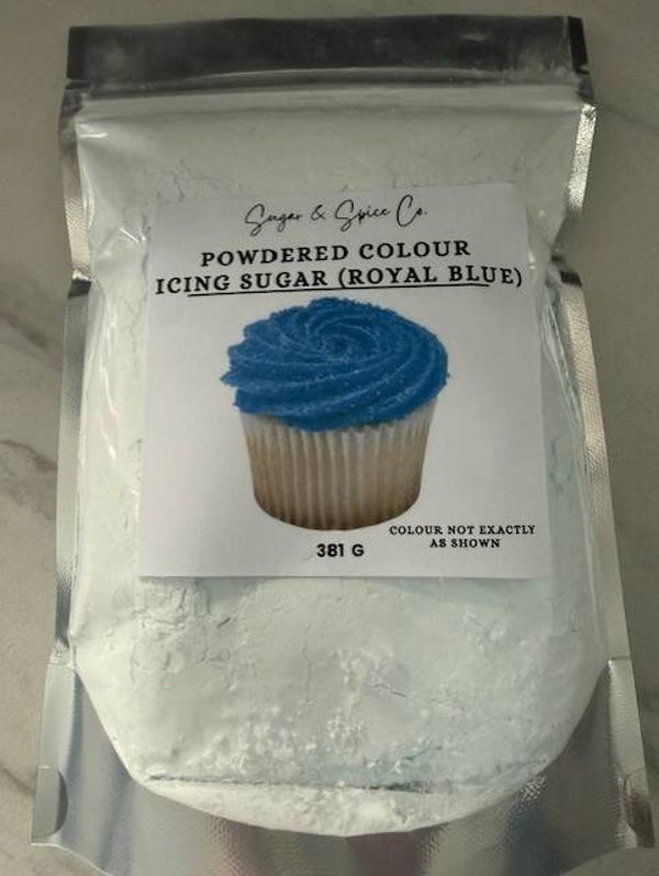 Royal Blue Powdered Sugar Colour