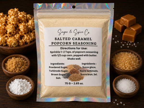 Salted Caramel Popcorn Seasoning