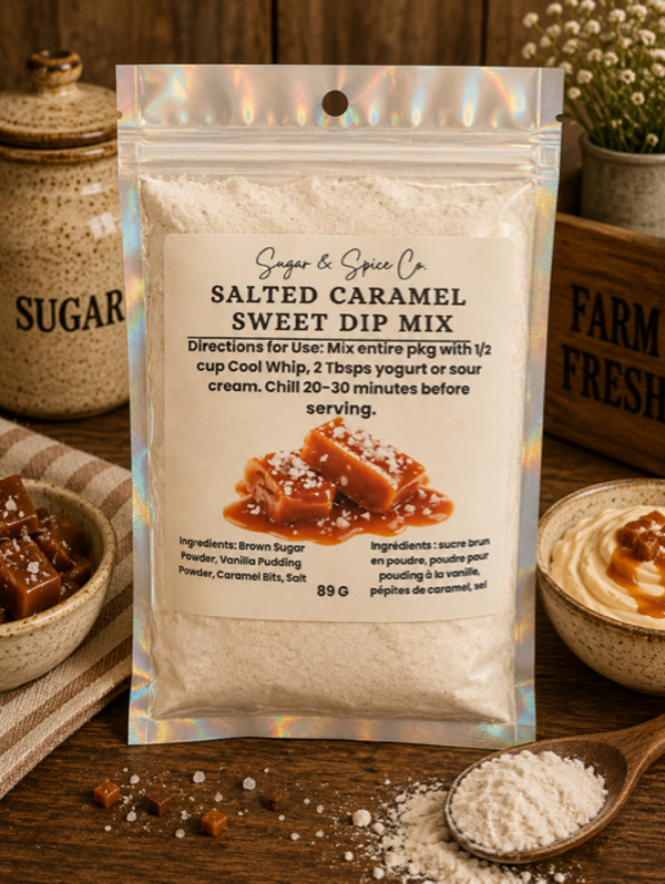 Salted Caramel Sweet Dip Mix