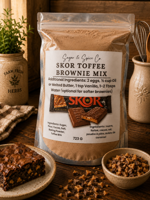 Skor Toffee Brownie Mix