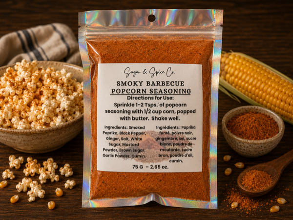 Smoky Barbeque Popcorn Seasoning