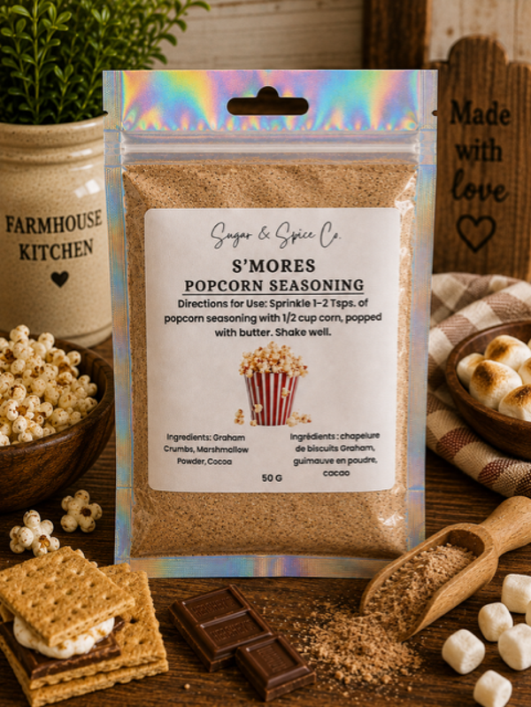 S'mores Popcorn Seasoning