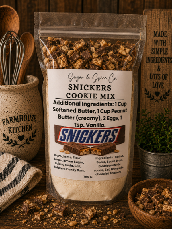 Snickers Cookie Mix