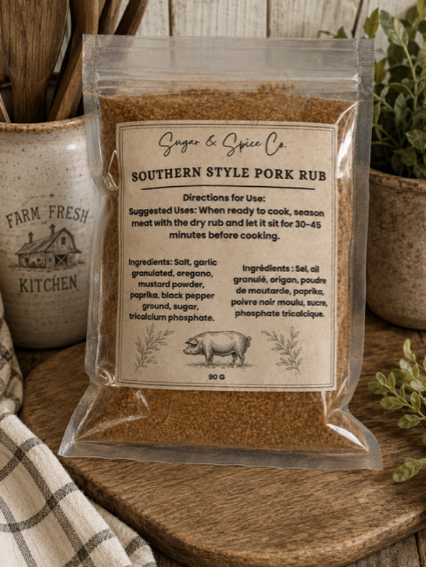Southern Style Pork Rub