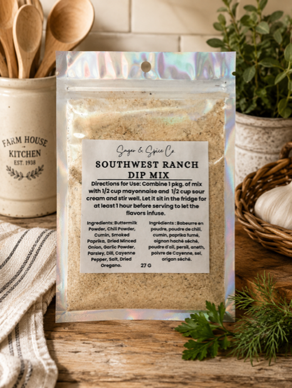 Southwest Ranch Dip Mix