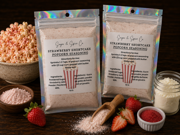Strawberry Shortcake Popcorn Seasoning
