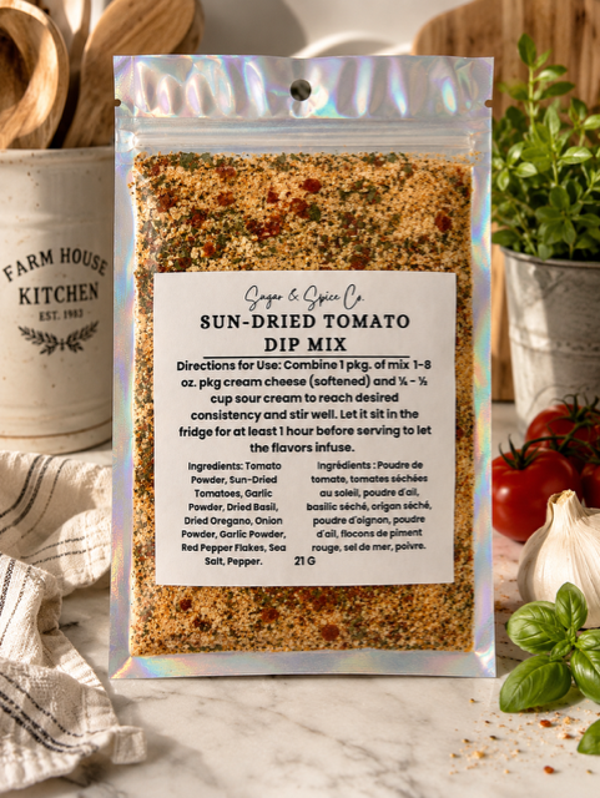 Sun-Dried Tomato Dip Mix