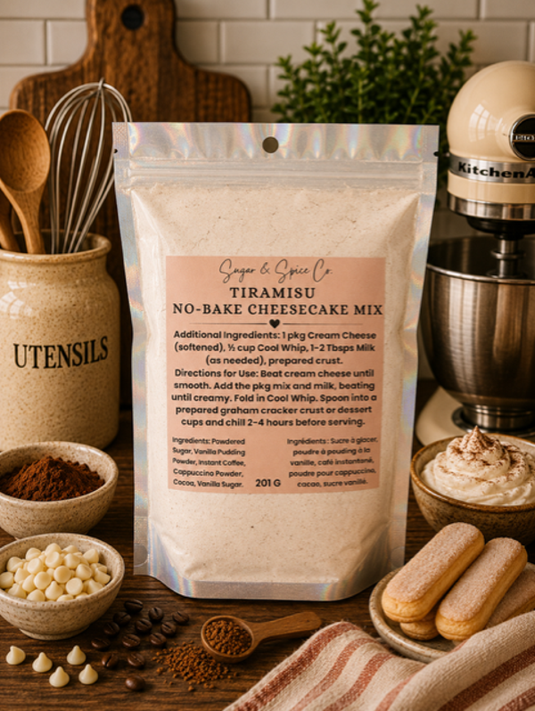 Tiramisu No-Bake Cheesecake Mix