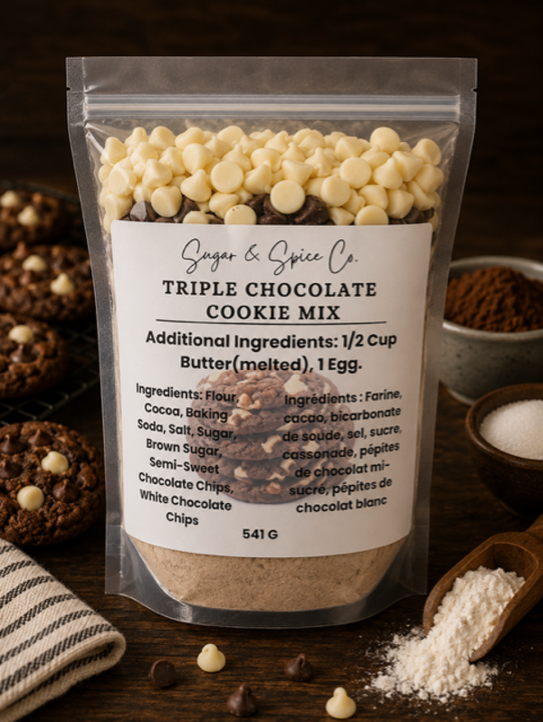 Triple Chocolate Cookie Mix