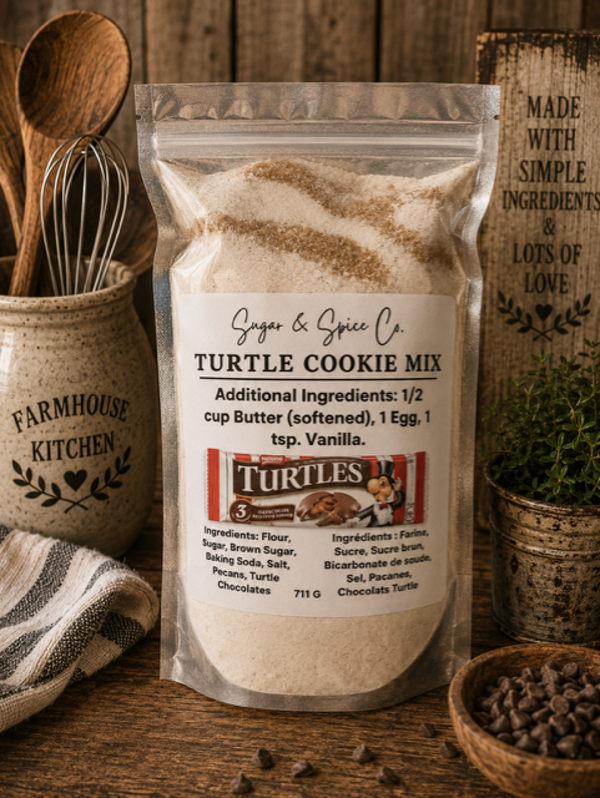 Turtle Cookie Mix